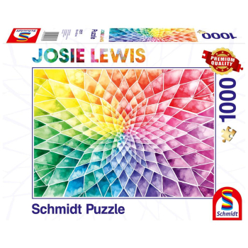 Puzzle 1000 Josie Lewis, Kolorowy kwiat